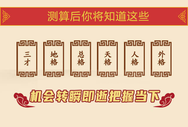 测算后您将知道以下信息